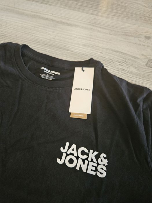 Tricou barbati Jack&Jones size L black