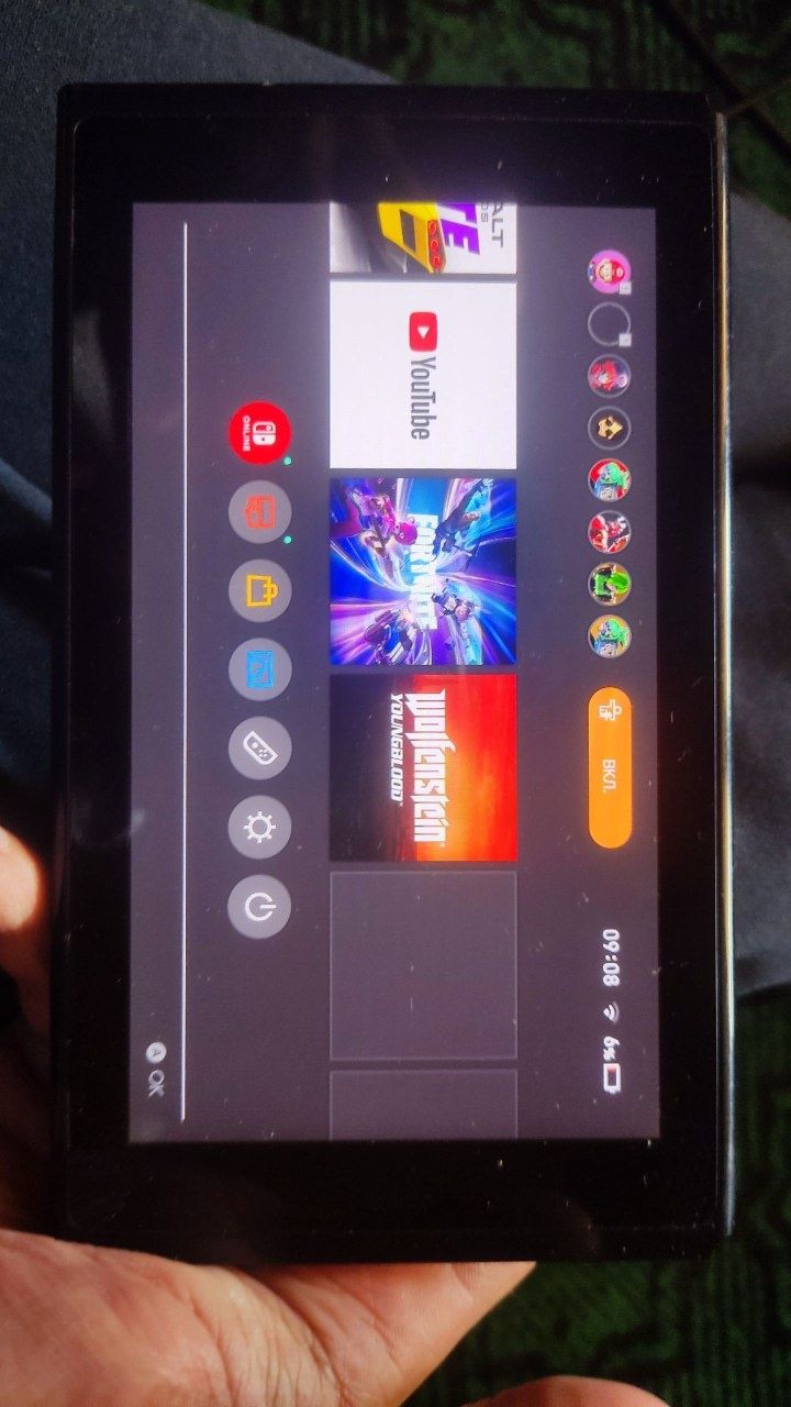 Nintendo switch orginal 2017