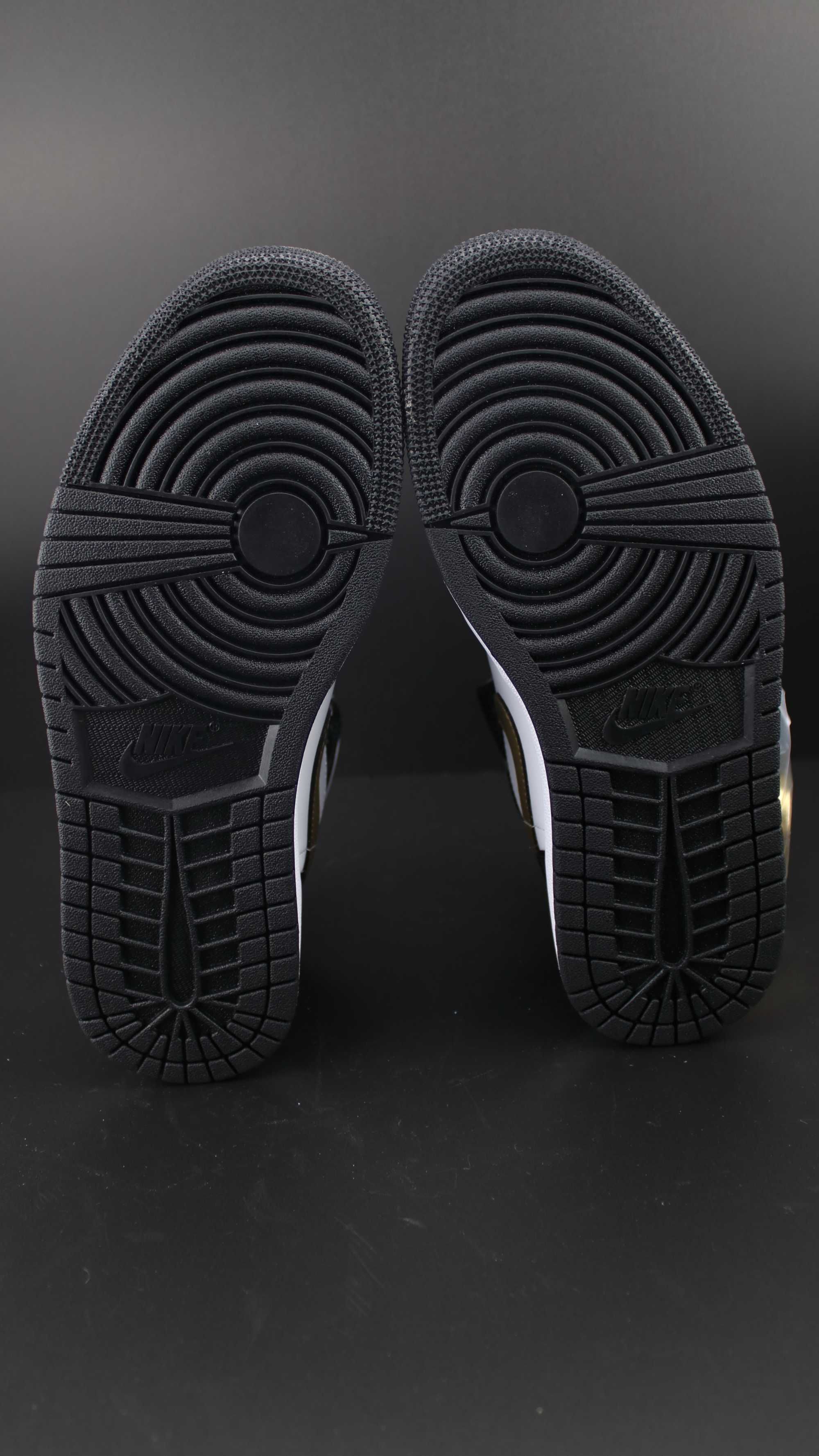 Air Jordan 1 Mid Patent Black White Gold (37,5-41)+ CADOU