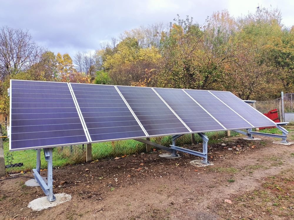 Sistem complet montare  pentru 20 panouri solare fotovoltaice