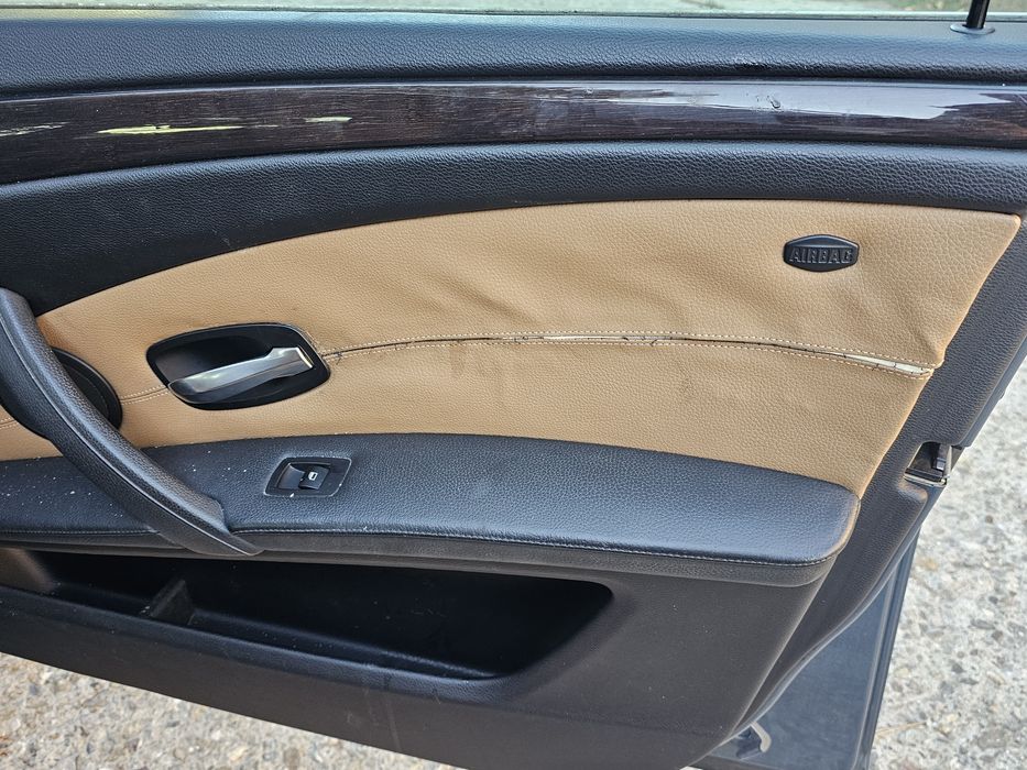 Кожен салон бмв е61 bmw e61 salon s podgrev полу ел с подгрев