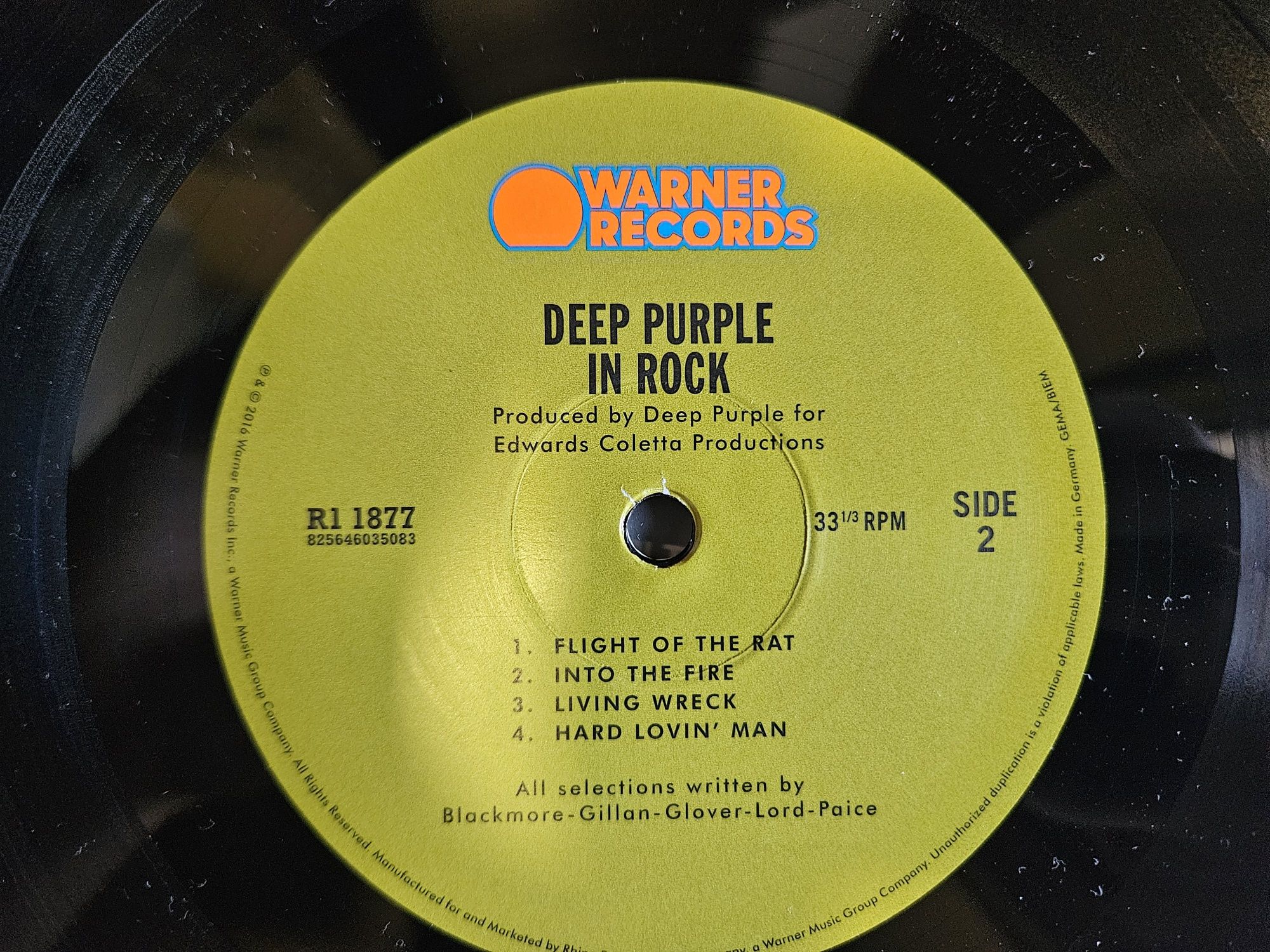 Deep Purple - In Rock / плоча, винил, vinyl