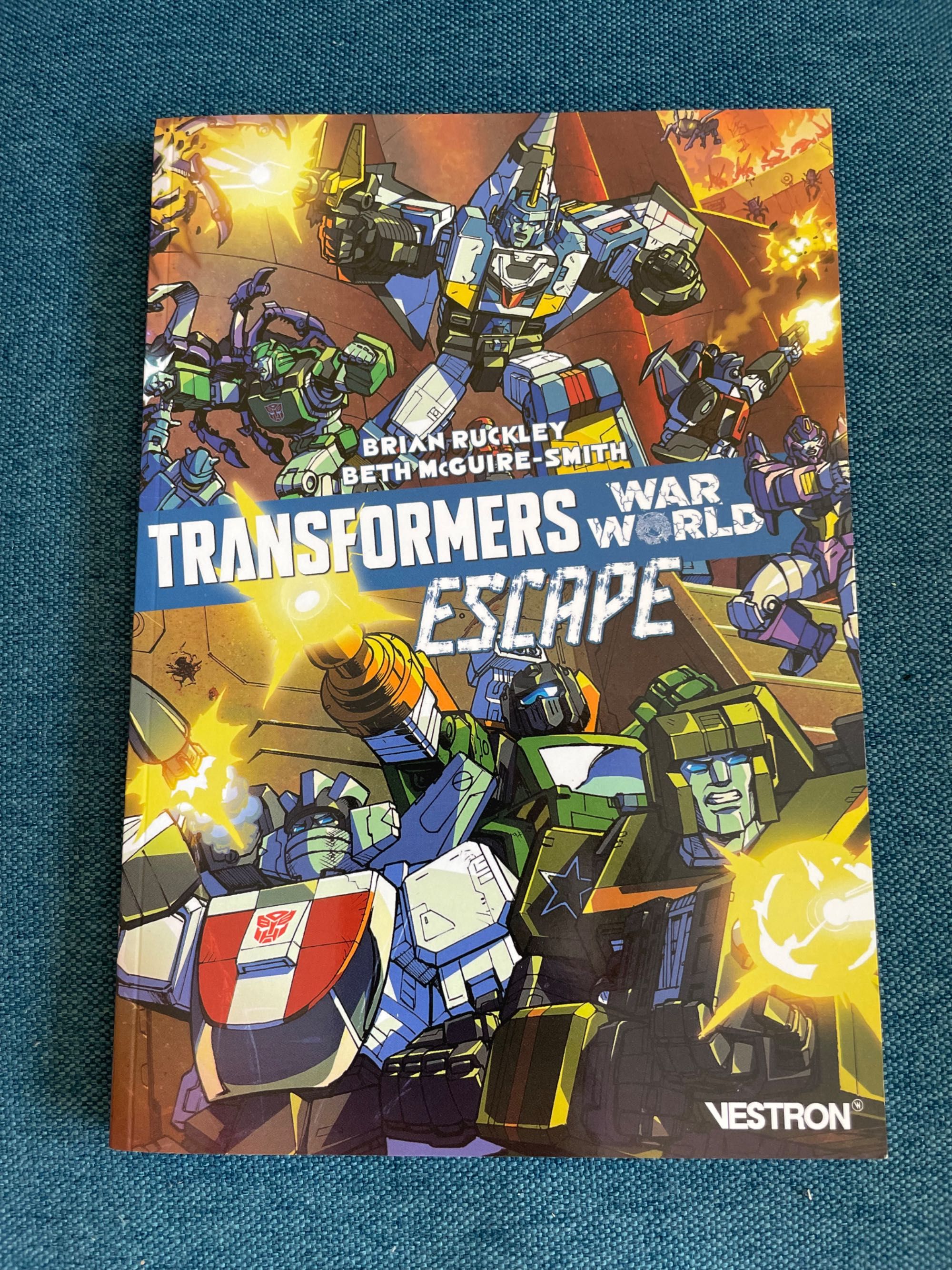 Комикс Transformers war world escape