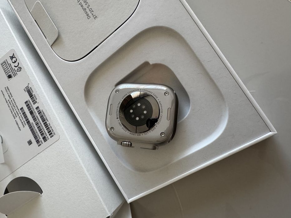 Apple Watch Ultra Titanium Case Green Alpine Loop 49MM/M