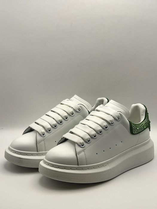 Alexander McQueen Green Cristals