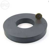 Magnet ferita inel 140 x 60 x 20 mm separator atractie metale feroase