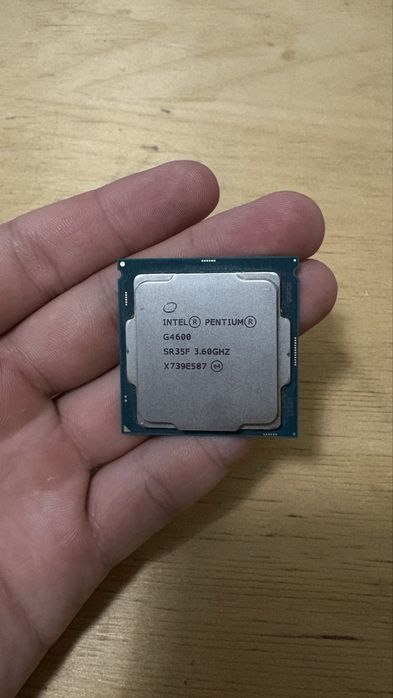 Pentium g4600 3.6Ghz с кулером