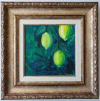 "Лимони от Амалфи" маслена картина