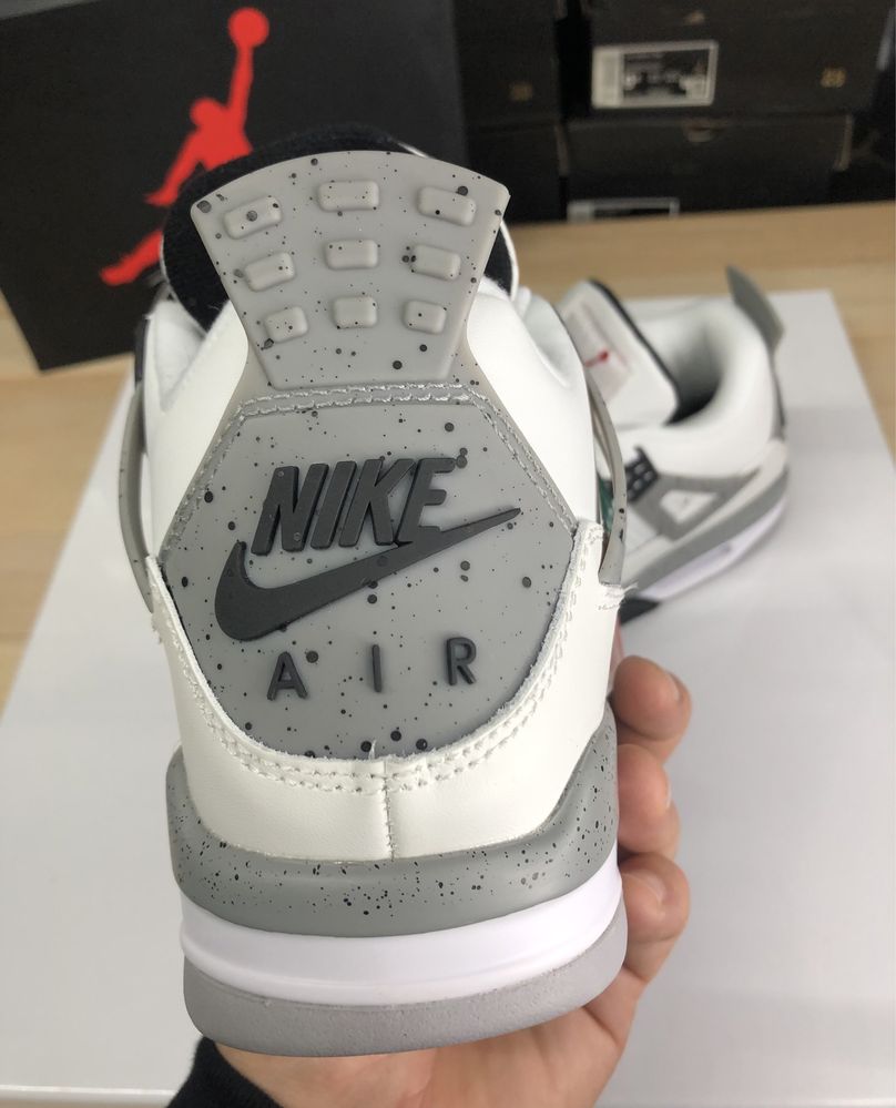 Jordan 4 Retro White Cement White Jordan 4 Retro Cement White Cement