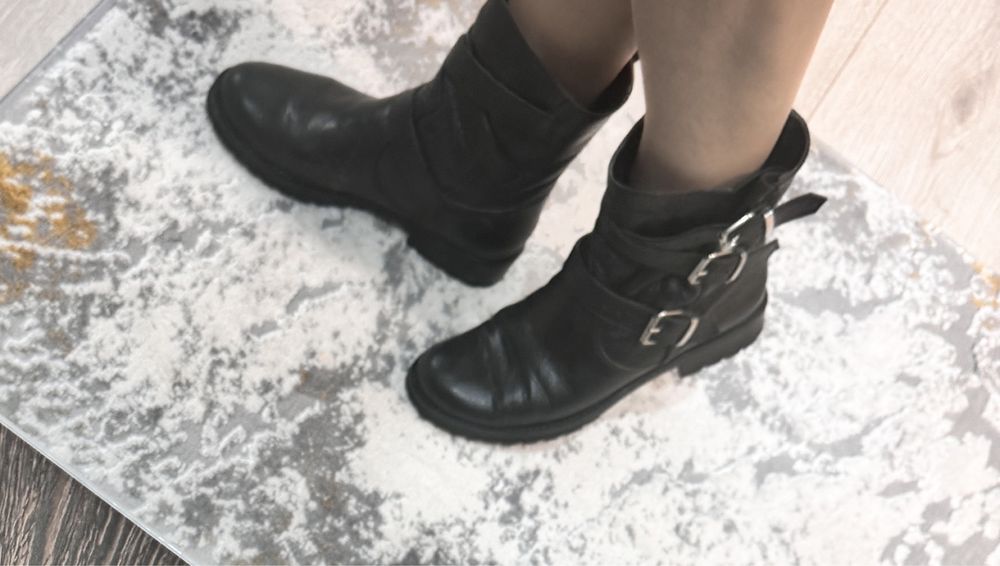 Ghete piele marimea 36