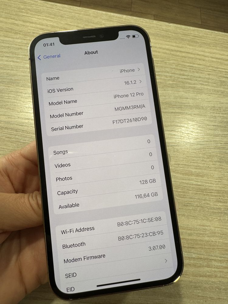 iPhone 12 Pro, 128GB, 5G, Gold, Impecabil!!