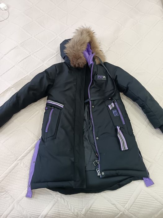 Зимняя куртка на рост 140см