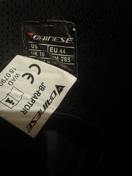 Dainese raptor мото боти 44 размер