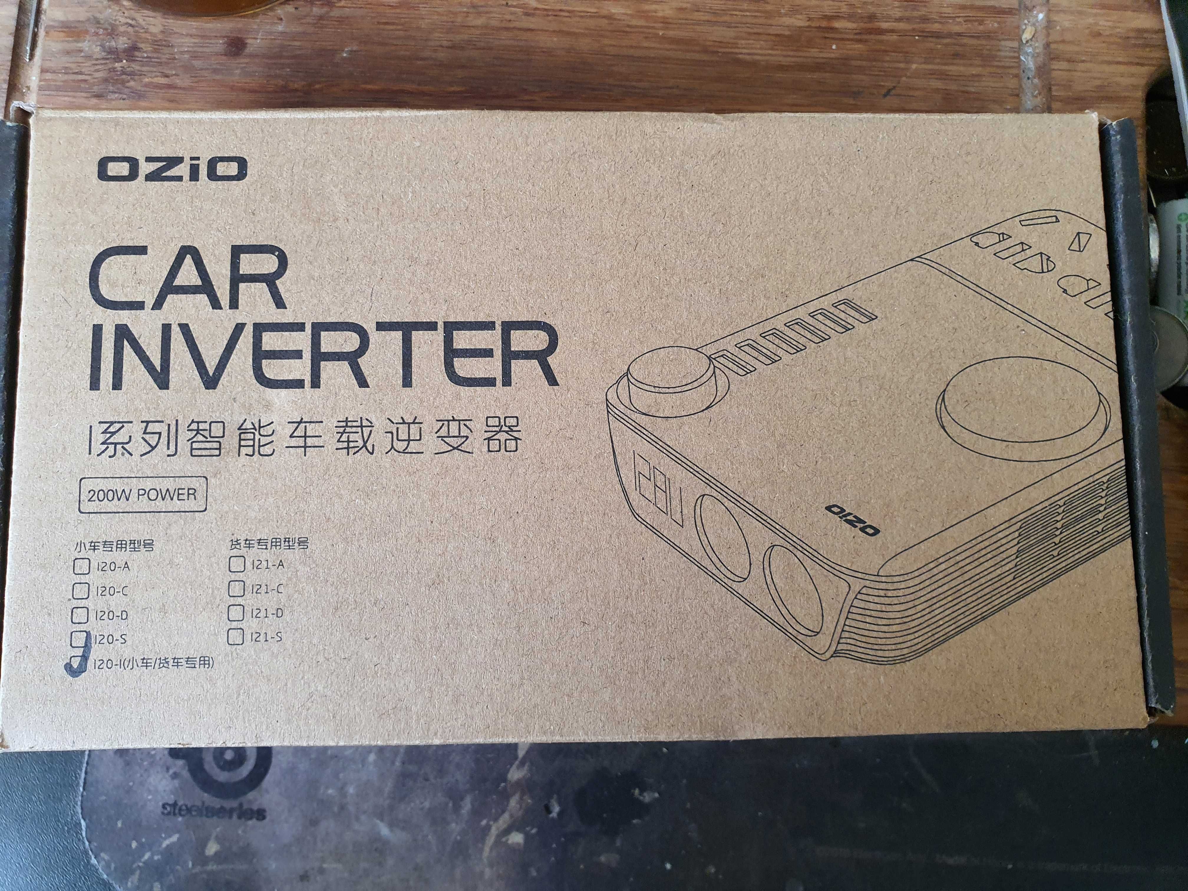 200W Car Inverter DC12V/24V To AC 220V invertor auto