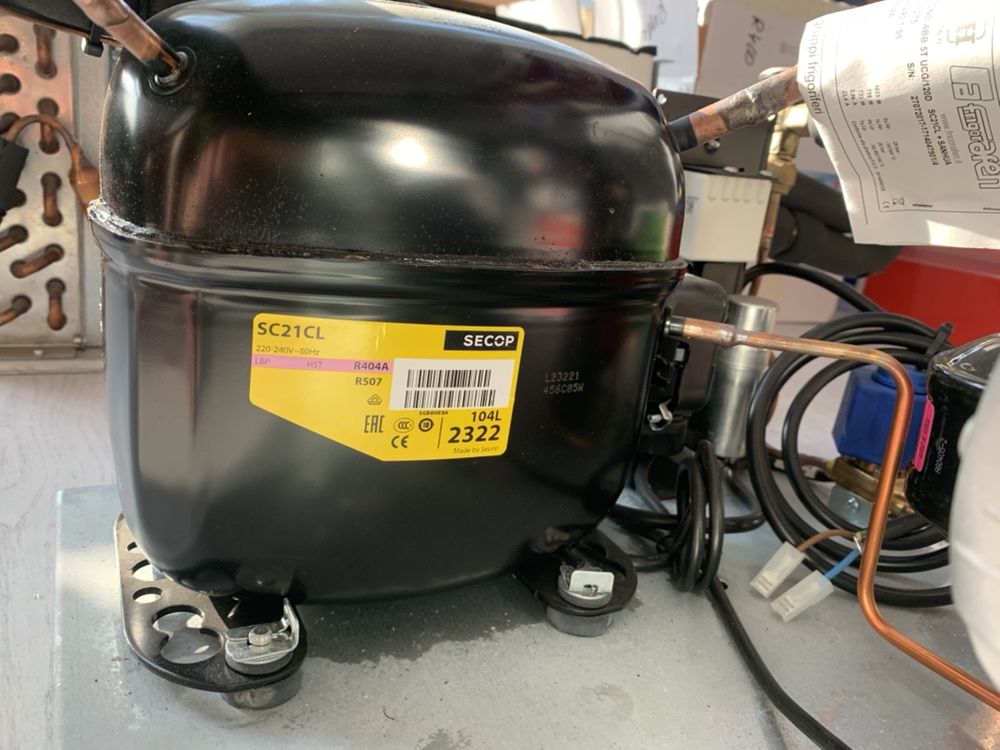 Agregat 1,5kwr refrigerare vitrina frig sc21cl secop danfos echipt nou
