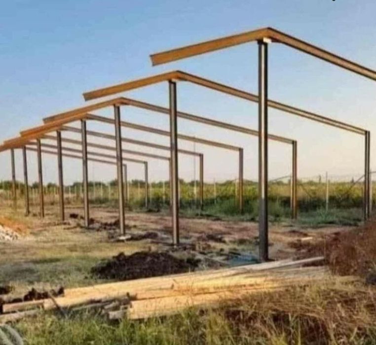 Vând hala metalică 6x5x4
