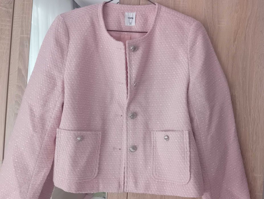 Дамско сако розово