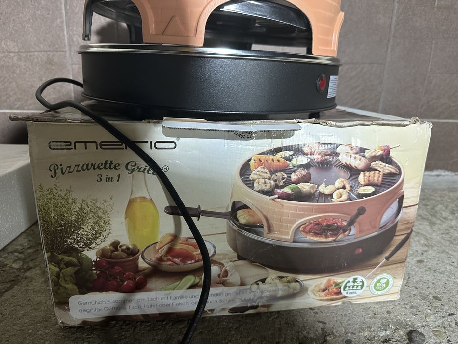 Aparat pizza /grill Emerio