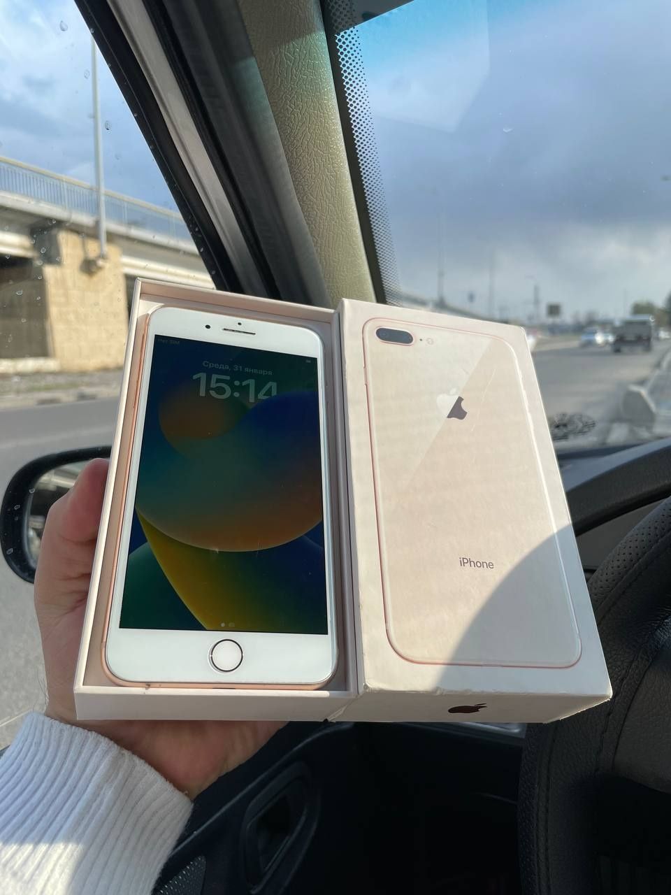 iPhone 8+ 64 gb xolati ideal