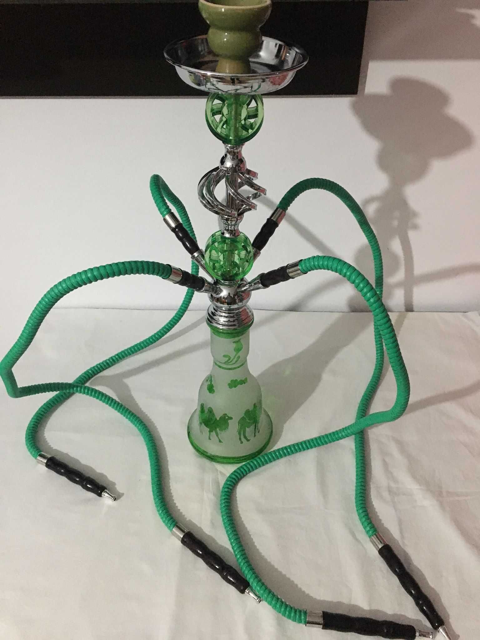 Narghilea / shisha nouă 4 furtune 60 cm. SIGILAT !