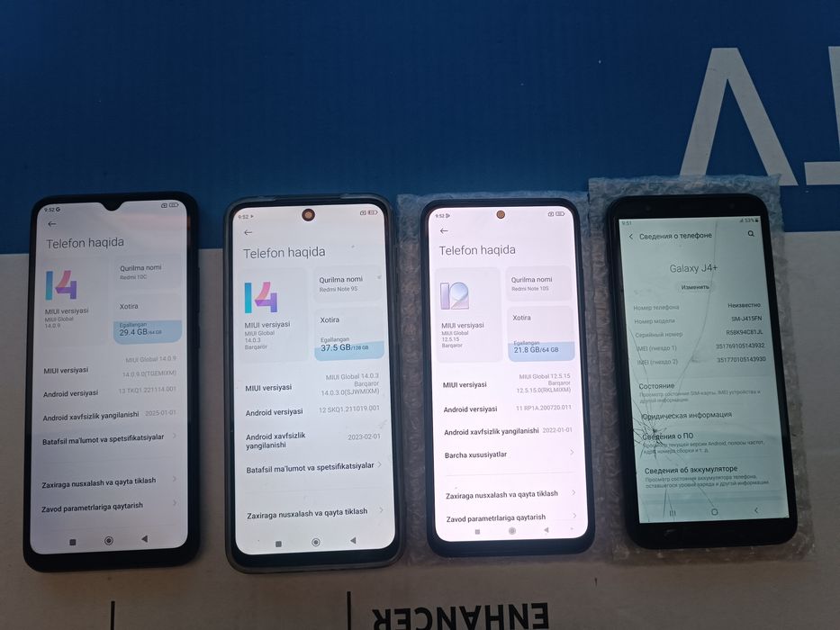 Redmi note 9s Fargʻona