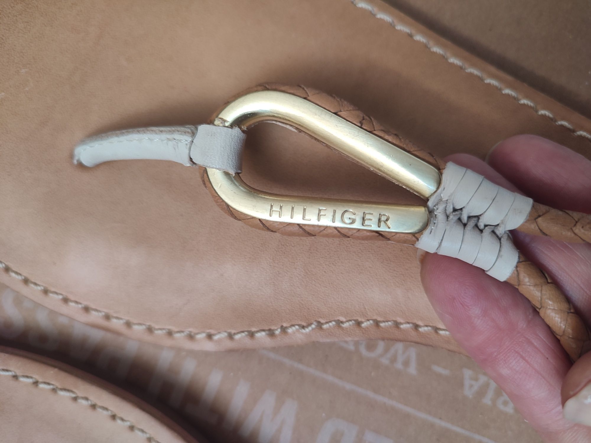 Tommy Hilfiger оригинални сандали естествена кожа
