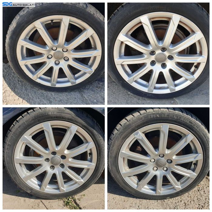 Set 4 Jante Roti Aliaj cu Anvelope 245 45 18 R18 Audi A6 C6 2005 - 2011 [1626]