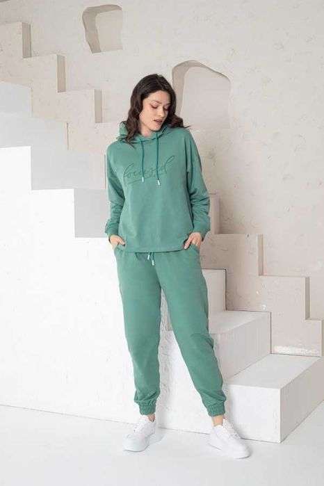 Trening Dama cu gluga, Bumbac, marimi S-4XL