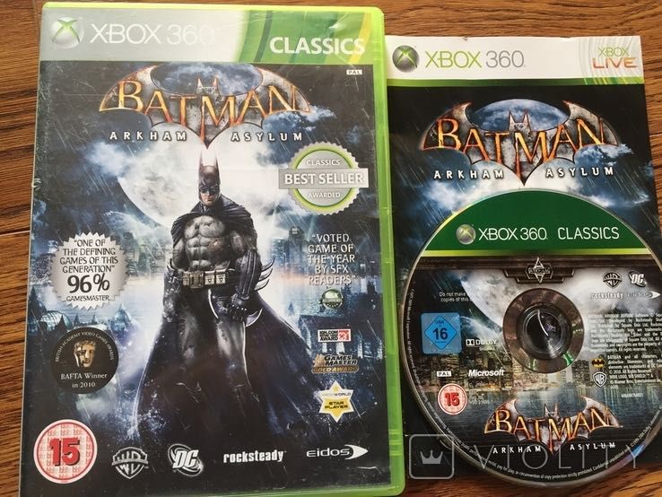Batman Arkham asylum, brink xbox 360