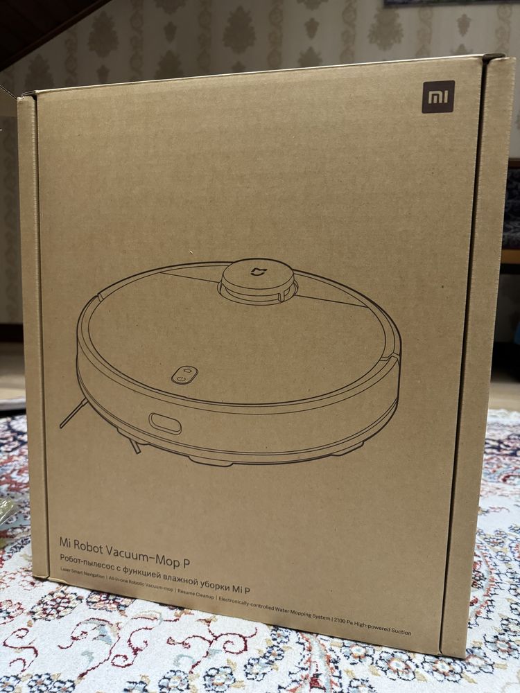 Робот пылесос xiaomi mi robot vacuum mop p