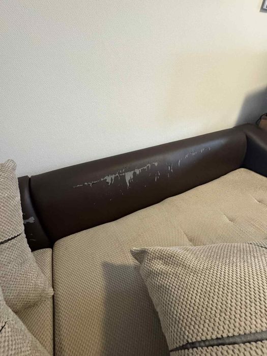 Ъглов разтегателен диван