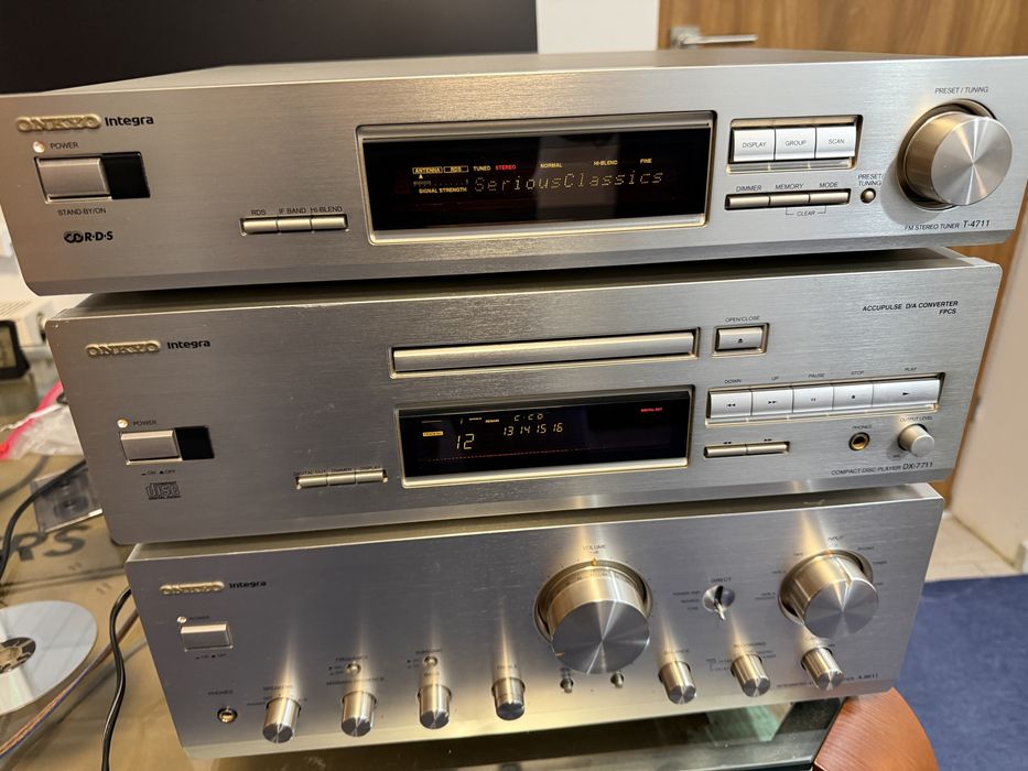 Amplificator stereo Onkyo Integra A-9911,CD Onkyo Integra DX7711,Tuner