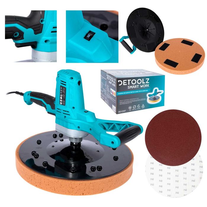 Masina aparat de slefuit pereti 750w 390mm  drisca burete (DZ-C337)