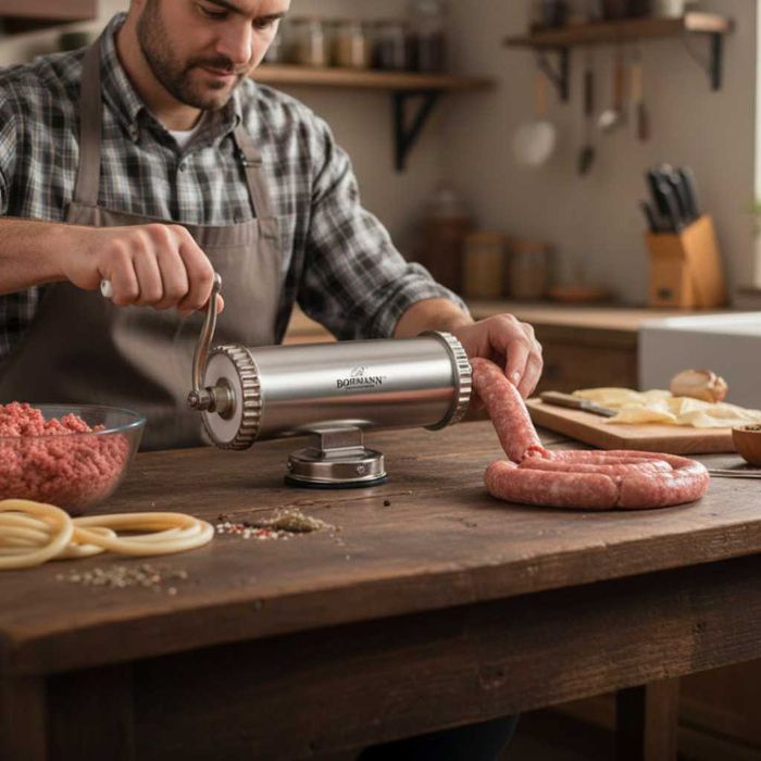 Пълначка за колбаси Bohmann BH 02-750 за домашна употреба