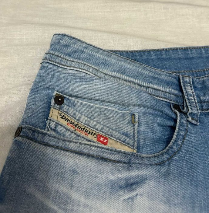 DIESEL Buster 0666R Stretch blugi barbati, W33 L32. Talie 43cm