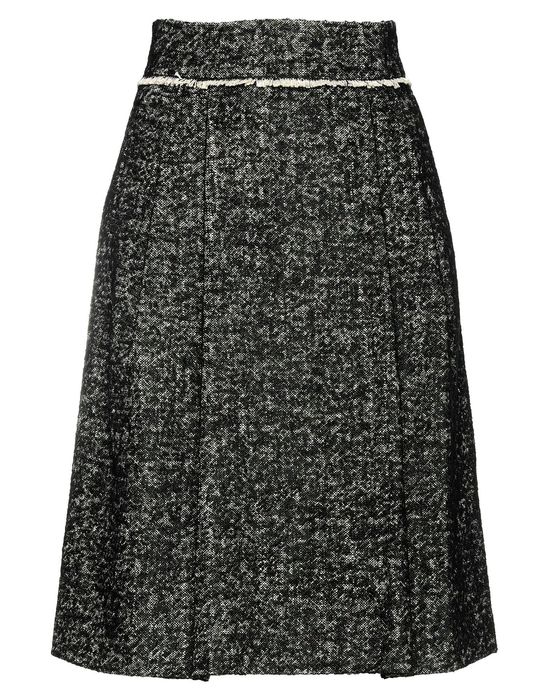 Вълнена пола Dolce&Gabbana, миди дължина, L