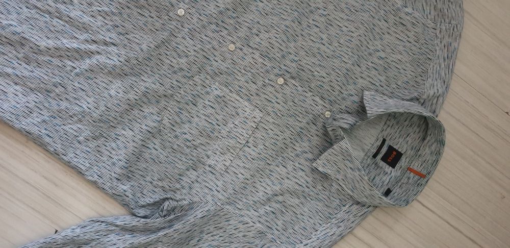 Hugo Boss Remiton Cotton Regular Fit  XL ОРИГИНАЛ! Мъжка Памучна Риза