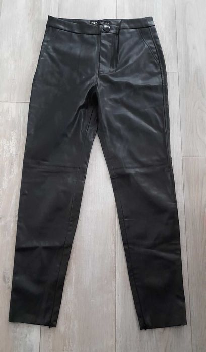 Кожен клин-панталон ZARA 28 размер