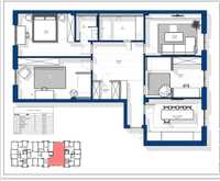 (Добрый) Fazo Residence • 127 м² • 4/2/7 • Кирпичный клубный дом