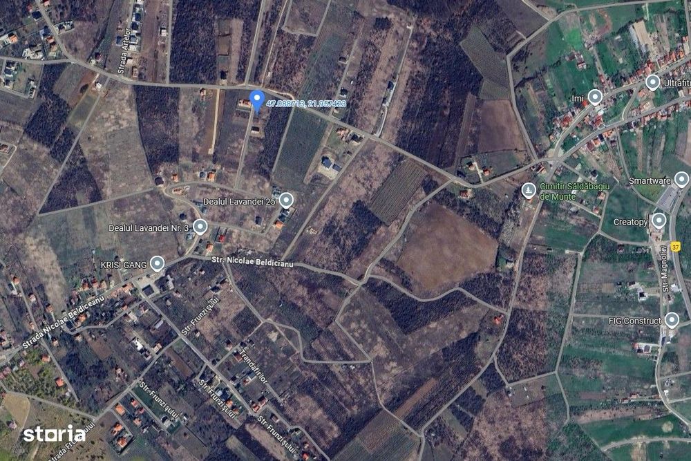 Loc de casa - Teren intravilan - 800 mp.  - IMOBIHOR