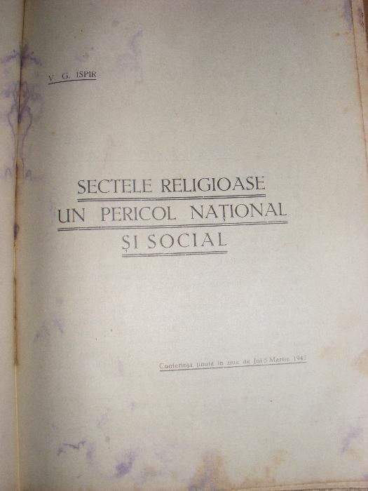Carte veche religioasa 1942,ORTODOXIA,Volumul 1