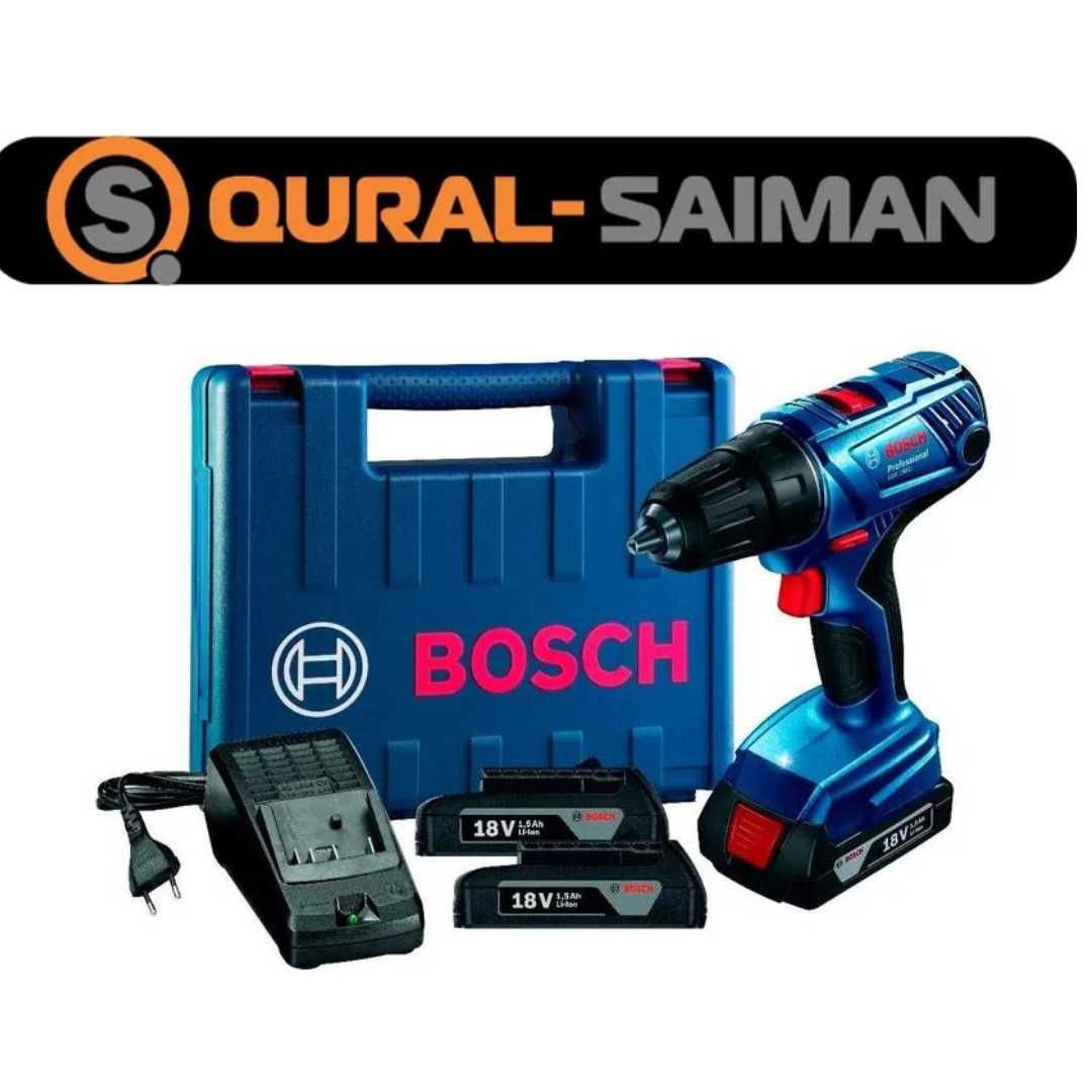 Дрель-шуруповёрт аккумуляторная Bosch GSR 185-LI Professional 2 Акб