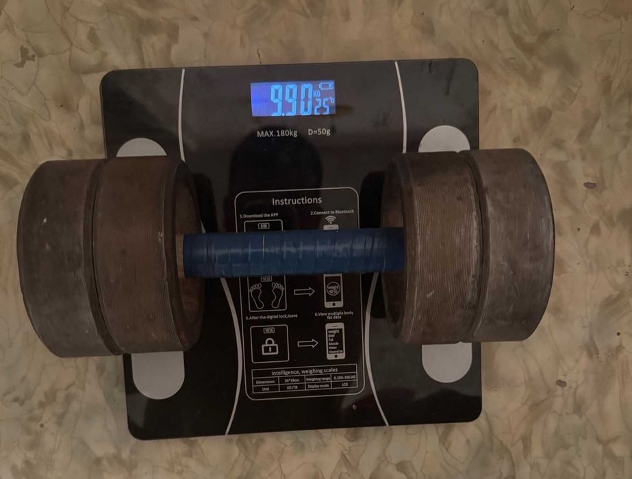 Разборный гантель 10 кг