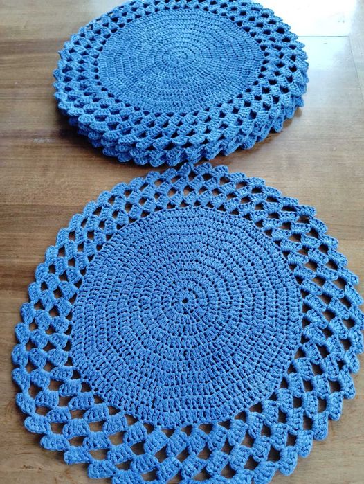 Suport farfurie croșetat handmade