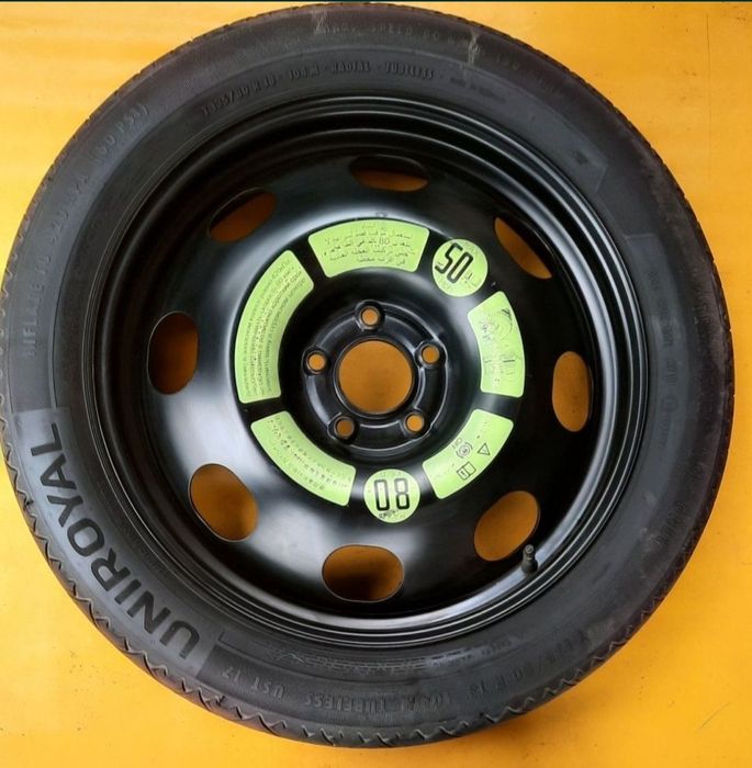 Roată rezervă slim 5x108 4x108 Ford Peugeot Citroen R15 R16 R17 R18