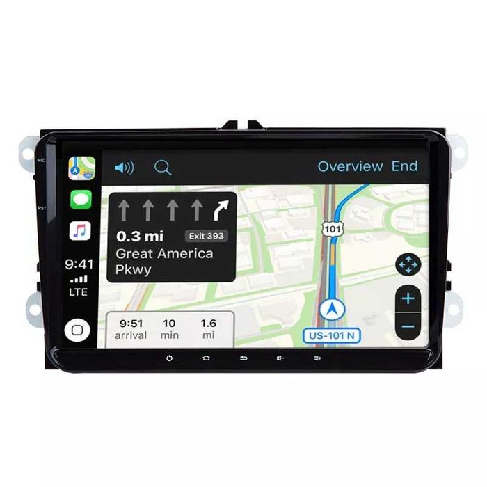 Navigatie Skoda Octavia 2 Superb Rapid Seat Leon VW Polo 4GB Garantie