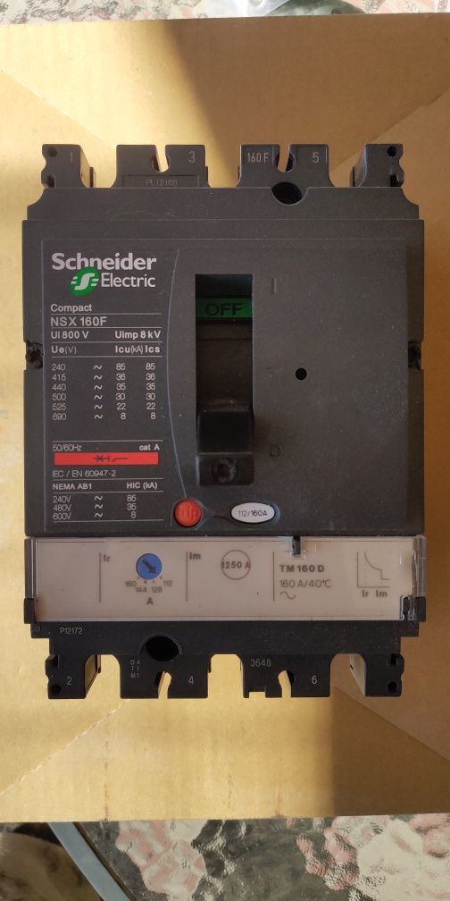 Автоматические выключатели Schneider