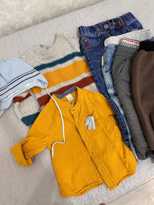 Детские вещи на пол года, 1 год