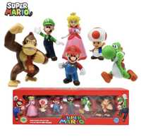 Super Mario set 6 figurine (cu licenta) originale