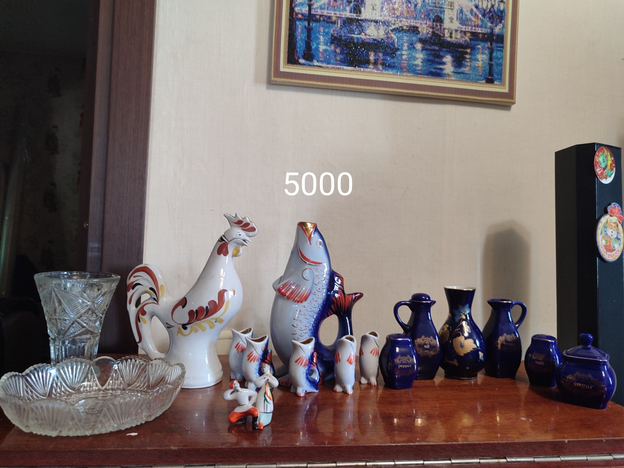 Сувениры, хрусталь СССР.